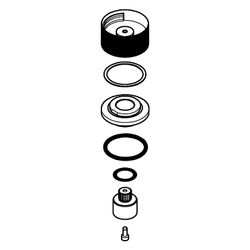 Grohe Griff für Zweigriffarmaturen, Chrom, 1012990000... GROHE-1012990000 4067393001928 (Abb. 1)