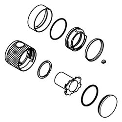 Grohe Griff für Thermostate, Satin Graphite, 101307MG00... GROHE-101307MG00 4067393028857 (Abb. 1)