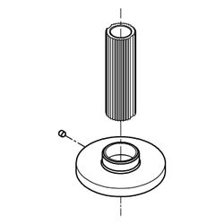 Grohe Rosette, Chrom, 1013510000... GROHE-1013510000 4067393001690 (Abb. 1)