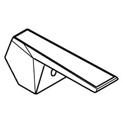 Grohe Hebel für Allure Brilliant mit Temperaturanzeige Rot/Blau, Hard Graphite gebürs... GROHE-101383AL00 4067393002451 (Abb. 1)