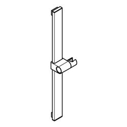 Grohe Rainshower Aqua Brausestange 600mm, Phantom Black... GROHE-101673KF00 4067393005544 (Abb. 1)