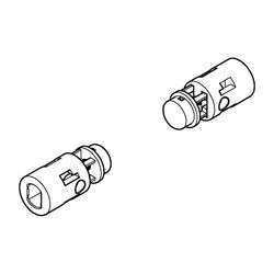 Grohe Stoßdämpfer für Euro-Keramik WC-Sitz 39330002, Alpinweiß, 102903SH00... GROHE-102903SH00 4067393027126 (Abb. 1)