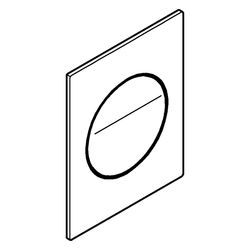 Grohe Arena Aqua Tiles WC-Betätigung, rund, senkrechte Montage für 2-Mengen-Spülung, ... GROHE-104645AU00 4067393039266 (Abb. 1)