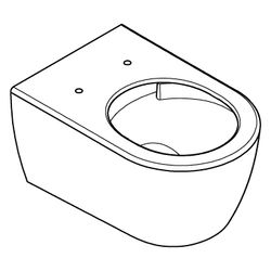 Grohe Essence Wand-Tiefspül-WC Keramik, spülrandlos, Abgang waagerecht, Triple Vortex... GROHE-105535SH00 4067393050599 (Abb. 1)