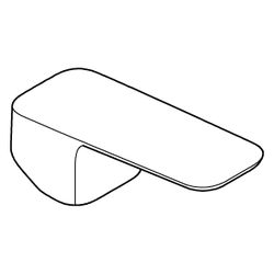 Grohe Hebel für Einhandmischer, Mattschwarz, 1060132430... GROHE-1060132430 4067393063100 (Abb. 1)