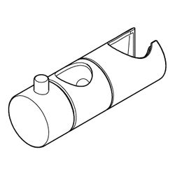 Grohe Gleitelement, Phantom Black für Brausestangen & Duschsysteme mit Durchmesser 22mm... GROHE-12140KF0 4005176729829 (Abb. 1)