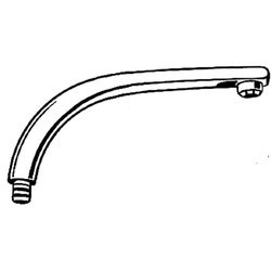 Grohe Gussauslauf schwenkbar, Niederdruck, Ausladung 220mm, Chrom, 13464000... GROHE-13464000  (Abb. 1)