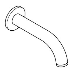Grohe Atrio Wanneneinlauf Warm Sunset, Wandmontage, Ausladung 171mm... GROHE-13487DA0 4005176761713 (Abb. 1)