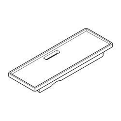 Grohe Concetto Ablage für 32 699 001 / 32 210 001, 8x80x230mm, verdeckte Befestigung, K... GROHE-18391001 4005176888533 (Abb. 1)