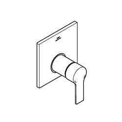 Grohe Allure Einhand-Brausebatterie warm sunset gebürstet 19317DL1... GROHE-19317DL1 4005176513633 (Abb. 1)