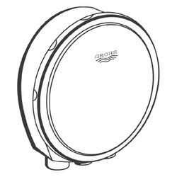 Grohe Talentofill Wannenfüll-, Ab- und Überlaufgarnitur, FMS, zur Komb. mit Wannengarni... GROHE-19952MG0 4005176944345 (Abb. 1)