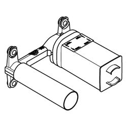 Grohe Einhand Unterputz-Universal-Einbaukörper für 2-Loch-Waschtischbatterien, Einbauti... GROHE-23200003 4067393104476 (Abb. 1)