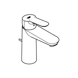 GROHE Einhand-Waschtischbatterie BauEdge 23758 M-Size chrom... GROHE-23758000 4005176388460 (Abb. 1)