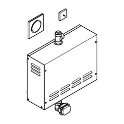 Grohe Dampfgenerator F-digital Deluxe 400V ohne Rohbau-Komponenten, 26828000... GROHE-26828000 4005176738753 (Abb. 1)
