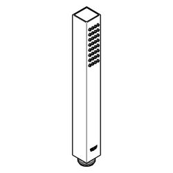 Grohe Rainshower Aqua Cube Stick Handbrause, Metall, 1 Strahlart, Durchflusskonstanthal... GROHE-26885A00 4005176759321 (Abb. 1)