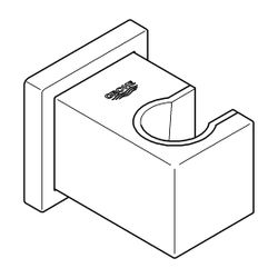 Grohe Euphoria Cube Handbrausehalter chrom 27693000... GROHE-27693000 4005176907043 (Abb. 1)