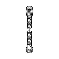 Grohe Relexaflex Metall-Brauseschlauch, 1/2" x 1/2", 1750mm, Zugfestigkeit 500N, bis 5 ... GROHE-28139000 4005176601316 (Abb. 1)