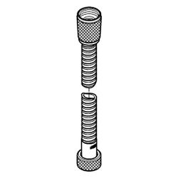Grohe Relexaflex Metallbrauseschlauch Long-Life 1.500mm, AntiFold knickfest, Velvet Bla... GROHE-28143KS1 4005176934179 (Abb. 1)