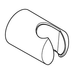 Grohe Tempesta Wandbrausehalter Chrom, 28605001... GROHE-28605001 4005176767586 (Abb. 1)
