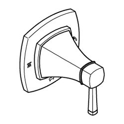 Grohe Grandera 5-Wege Umstellung Chrom Fertigmontageset... GROHE-29419000 4005176757877 (Abb. 1)