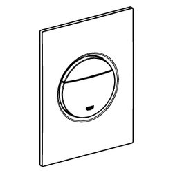 Grohe Nova Cosmopolitan S WC-Betätigung, 2-Mengen-Spülung oder Start-Stopp-Betätigung, ... GROHE-37601MS0 4005176946073 (Abb. 1)