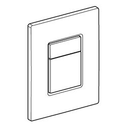 Grohe Skate Cosmopolitan WC-Betätigung, 156x197mm, senkrechte und waagerechte Montage, ... GROHE-38732A00 4005176339110 (Abb. 1)
