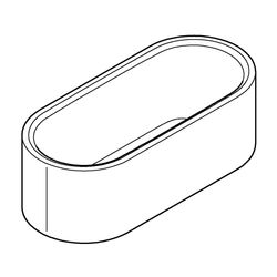 Grohe Essence Badewanne freistehend, EasyClean ohne Überlauf, Alpinweiß, 3961300H... GROHE-3961300H  (Abb. 1)
