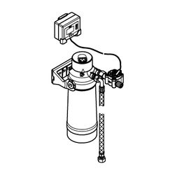 Grohe Filter Grohe Red, mit Filterkopf, für Regionen mit Wasserhärte über 12 Grad KH, z... GROHE-40438001 4005176984105 (Abb. 1)