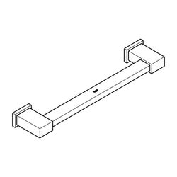 Grohe Essentials Cube Wannengriff chrom 40514001... GROHE-40514001 4005176324468 (Abb. 1)