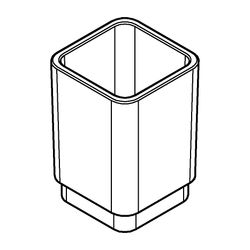 Grohe Selection Cube Kristallglas 40783000... GROHE-40783000 4005176347894 (Abb. 1)