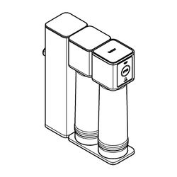 Grohe Umkehrosmose mit Mineralisierungsfilter Filter Starter-Set Grohe Blue, mit Filter... GROHE-40878000 4005176745225 (Abb. 1)