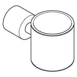 Grohe Atrio Halter für Glas oder Seifenspender, Phantom Black, 40884KF0... GROHE-40884KF0 4067393055914 (Abb. 1)