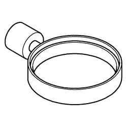Grohe Atrio Halter für Seifenschale, Phantom Black, 40885KF0... GROHE-40885KF0 4067393055921 (Abb. 1)