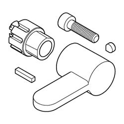 Grohe Mischhebel für elektronische Waschtischarmaturen, Chrom, 42401000... GROHE-42401000 4005176908705 (Abb. 1)