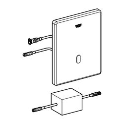 Grohe Abdeckplatte moon white 42452LS0 4005176985973... GROHE-42452LS0 4005176985973 (Abb. 1)