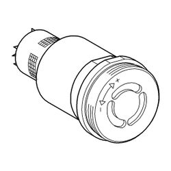 Grohe Kartusche für Controecon Selbstschluss-Durchgangsventile seit 2001 42717000... GROHE-42717000 4005176249167 (Abb. 1)