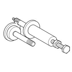 Grohe Abziehvorrichtung, 42824000... GROHE-42824000  (Abb. 1)
