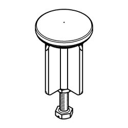 Grohe Stopfen zu Eichelberg Ablaufgarnitur 1 1/4", Chrom, 44003926... GROHE-44003926 4037876006962 (Abb. 1)