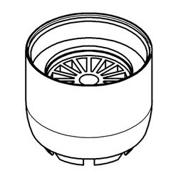 Grohe Strahlregler Eichelberg 44044726 Innengewinde, M 22x1 chrom 4037876024386... GROHE-44044726 4037876024386 (Abb. 1)