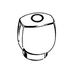 Grohe Griff-Florida 1/2", Markierung Blau/Rot, Gold, 45180G00... GROHE-45180G00  (Abb. 1)