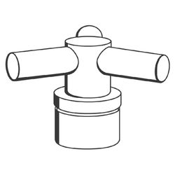 Grohe Griff Atrio Ypsilon, Nickel poliert, 45603BE0... GROHE-45603BE0 4005176250255 (Abb. 1)