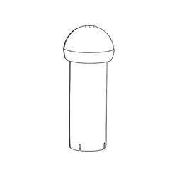 Grohe Umstellknopf, komplett, Edelmessing matt/Edelmessing, 45835YA0... GROHE-45835YA0  (Abb. 1)