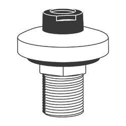 Grohe Schlauchdurchführung für Mehrloch-Wannenkomb. Weiß/Dunkelgrau, 45836LB0... GROHE-45836LB0 4005176172038 (Abb. 1)