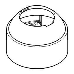 Grohe Kappe, Hard Graphite gebürstet, 46025AL0... GROHE-46025AL0 4005176598418 (Abb. 1)
