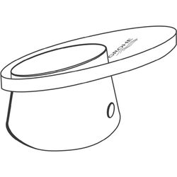 Grohe Hebelkopf Taron für Wannenbatterie, Chrom/Clear Crystal, 46384NA0... GROHE-46384NA0 4005176294723 (Abb. 1)