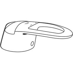 Grohe Chiara Hebel, groß, Sterling/Terragold, 46527CA0... GROHE-46527CA0  (Abb. 1)