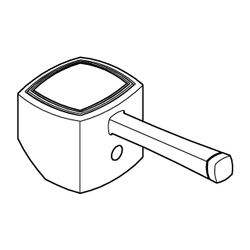Grohe Hebel, Chrom, 46862000... GROHE-46862000 4005176942327 (Abb. 1)