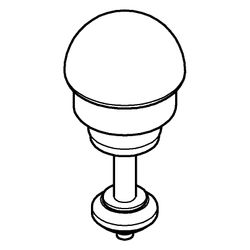 Grohe Umstellung für Einhebelmischer und Thermostate, Wandmontage, automatische Umstell... GROHE-47238000 4005176139727 (Abb. 1)