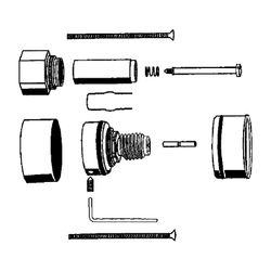 Grohe Verlängerungsset Chiara, 27,5mm, DN 20, Chrom, 47267000... GROHE-47267000 4005176118715 (Abb. 1)