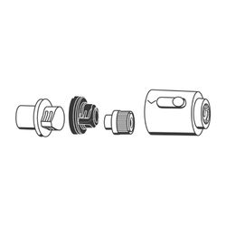 Grohe Absperrgriff chrom 47311000 4005176249990... GROHE-47311000 4005176249990 (Abb. 1)